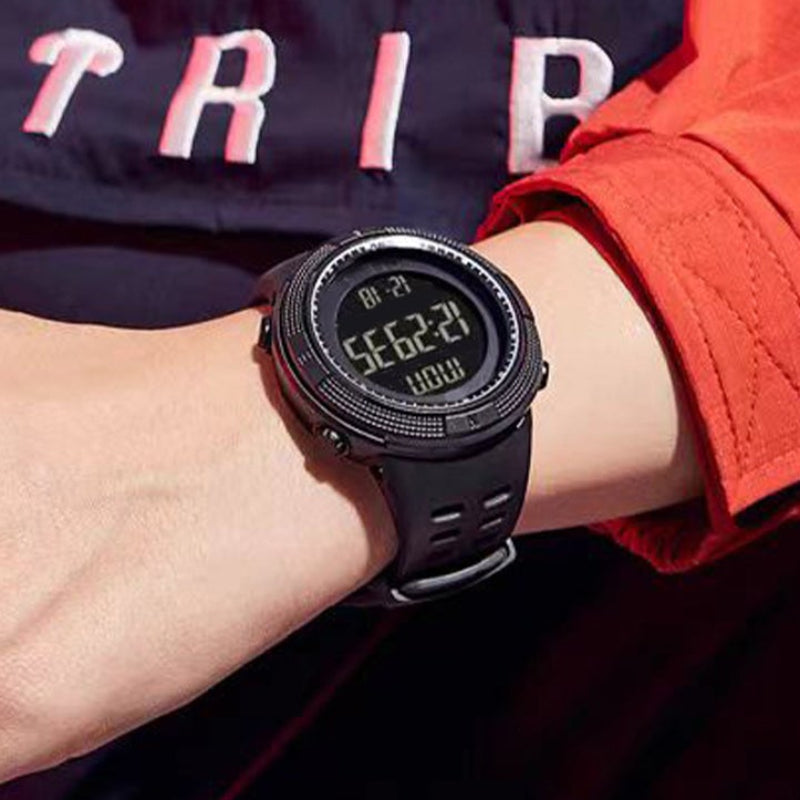 men sports digital watch, outdoor running watch, LED countdown wristwatch, mountaineering watch, hiking men watch, 2025 digital sport watch, shockproof men clock, water resistant digital watch, athletic wristwatch, student sports watch, durable LED watch, performance running watch, outdoor adventure watch, men training watch, multi-function digital watch, men outdoor gear,