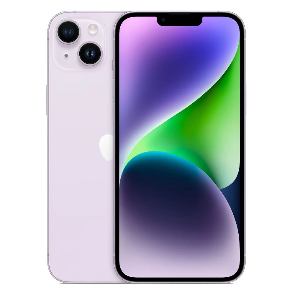 Original For iPhone 14 Plus 5G - 128/256GB ROM, Dual eSIM, Face ID, NFC, 6.7" Display, 12MP Camera, 4K Video, A15 Hexa-Core iOS Smartphone