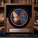 metamorphosis butterfly medallion, pure copper medal, .999 copper round, butterfly copper coin, 3D copper medallion, collectible copper medal, Catrina copper medal, Day of the Dead medal, Mexican collectible medal, UV printed copper medal, Venetian mask medal, Harlequin carnival medal, 2024 copper medal, 3D collectible badge, black cat collectible, moon witch medal, mystic cat medal, 2026 collectible medal, fantasy decorative medal, copper collector gift
