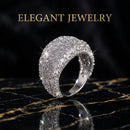 women's silver ring, cubic zirconia ring, white CZ ring, geometric women's ring, elegant fashion jewelry, silver color ring, women's statement jewelry, anniversary gift for her, party jewelry, everyday women's accessories, luxury style ring, sparkling stone ring, modern women's jewelry, gift for women, elegant fashion ring