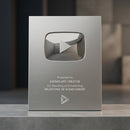 YouTube Play Button, 100K YouTube Award, YouTube Creator Award, 100K Subscribers Award, YouTube Gold Play Button, Custom YouTube Plaque, YouTube Award Plaque, Creator Award 2026, YouTube Milestone Award, 100K Creator Plaque, Gold Aluminum Plaque, YouTuber Gift, Content Creator Award, YouTube Subscriber Award, Custom Creator Plaque, YouTube Achievement Award, 100K YouTube Plaque, Gold Creator Award, YouTube Channel Award, YouTube Gift,