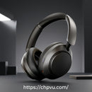 wireless gaming headset, 52dB ANC headphones, Bluetooth gaming headphones, noise cancelling headset, low latency gaming headset, USB gaming headphones, 40mm driver headphones, 5 mic ENC headset, over ear Bluetooth headphones, gaming headphones with microphone, wireless headset for gaming, ANC Bluetooth headphones, immersive gaming audio, long battery life headset, 1000mAh battery headphones, PC gaming headset, mobile gaming 