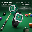 men quartz watch, black men watch, square case watch, luminous wristwatch, billiards dial watch, black rubber strap watch, men sports watch, casual wristwatch, fashion watch men, quartz watch for men, stylish wristwatch, black wristwatch, modern men accessories, gift for men, everyday men watch
