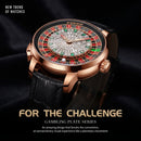 PINDU watch, PINDU NH35A watch, NH35A mechanical watch, men's automatic watch, mechanical wristwatch, sapphire crystal watch, diamond dial watch, luxury men's watch, Russian roulette watch, automatic mechanical wristwatch, men's collector watch, vintage style watch, fashion men's watch, premium mechanical watch, unique men's watch
