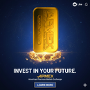 1 oz APMX Bullion Bar Gold Plated – Non Magnetic Sealed Collectible Bar