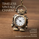 robot pocket watch, quartz pocket watch, Arabic numerals watch, fashionable pocket watch, cool pocket watch, vintage pocket watch, student gift watch, unisex pocket watch, pocket watch for men, pocket watch for women, souvenir pocket watch, classic pocket watch, unique gift watch, robot watch, quartz watch, circular dial watch, stylish pocket watch, collectible watch, gift for students, fashion accessory