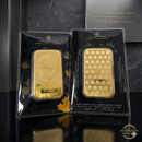 CND Maple Leaf 1oz Gold Bar 24K Gold Plated – Non-Magnetic Bullion Craft Collectible