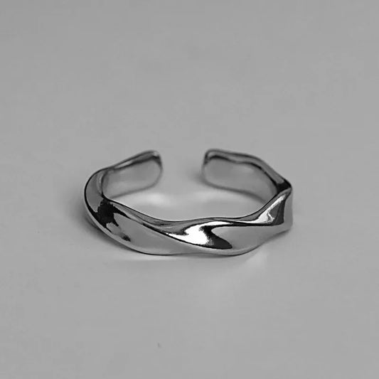 Mobius Ring Silver, Statement Men Ring, Couple Engagement Ring, Solid Metal Jewelry, Open Silver Ring, Unique Design Ring, Minimalist Jewelry Gift, Couple Matching Ring, Silver Engagement Ring, Adjustable Open Band, Modern Jewelry Ring, Love Symbol Ring, Romantic Couple Jewelry, Elegant Silver Ring, Stylish Unisex Ring, High Quality Metal Ring, Anniversary Ring Gift, Fashion Mobius Ring, Simple Couple Ring, Timeless Jewelry Design