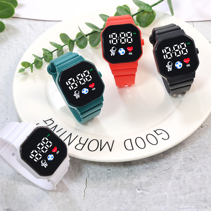 children sports watch, waterproof kids watch, LED digital watch, boys girls wristwatch, kids activity watch, lightweight children’s clock, durable sport watch, reloj de niño, LED display kids, fun waterproof watch, shockproof kids watch, school timepiece, gift for children, silicone strap watch, digital kids wristwatch