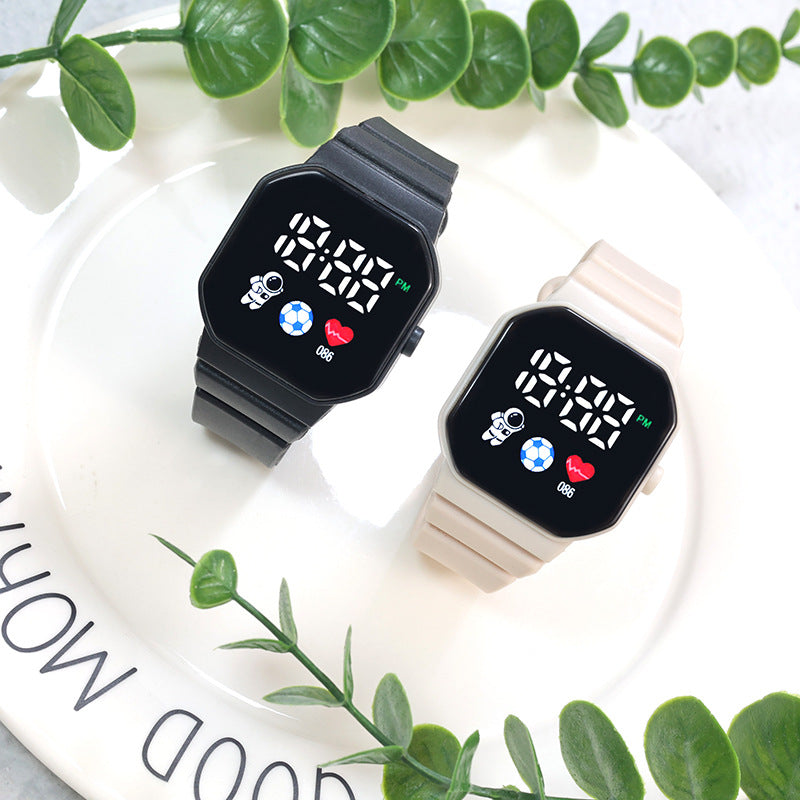 children sports watch, waterproof kids watch, LED digital watch, boys girls wristwatch, kids activity watch, lightweight children’s clock, durable sport watch, reloj de niño, LED display kids, fun waterproof watch, shockproof kids watch, school timepiece, gift for children, silicone strap watch, digital kids wristwatch