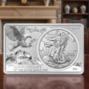 2 OZ Eagle Bar 999 Refined Bullion – Non-Magnetic 35th Edition Collectible
