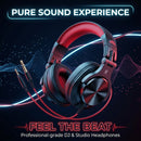 wired headphones, over-ear headphones, Hi-Fi headphones, headphones with microphone, DJ headphones, studio headphones, gaming headphones, audio monitoring headphones, recording headphones, mixing headphones, wired gaming headset, headphones for music, professional audio headset, comfortable headphones, headphones with built-in mic.
