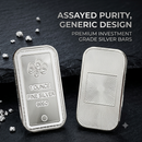PAMP 1 Ounce Fine Silver Commemorative Bar – Silver Plated Non Magnetic Bullion Coin Collectible Ingot