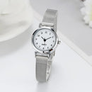 women’s bracelet watch, silver ladies watch, small dial watch, fashion women’s watch, elegant reloj mujer, feminine wristwatch, stainless steel ladies watch, classic bracelet clock, luxury women watch, dress watch for women, relogio feminino, daily wear women’s watch, chic ladies wristwatch, silver quartz watch, trendy women’s clock