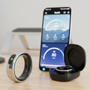 Smart Ring, Smart Ring Health Monitor, Bluetooth Smart Ring, Fitness Smart Ring, Smart Ring Heart Rate Monitor, Smart Ring Sleep Tracker, Waterproof Smart Ring, Smart Ring for Android iOS, Smart Ring Blood Oxygen, Smart Ring Wearable Technology