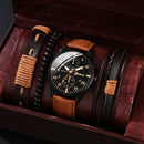 men sports watch set, business quartz watch, luxury men’s watch, sports quartz wristwatch, waterproof men’s clock, multi-function men watch, elegant sports style, relogio masculino set, durable wristwatch for men, stylish timepiece, men’s active watch, gift set for men, business casual watch, quartz movement watch, men’s fashion set,