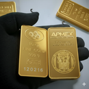 Apmex 10 Ounces Fine, Apmex 10 oz Bar, Apmex Fine Silver Bar, Apmex Bullion Bar, 10 oz Apmex Silver, Apmex Precious Metal Bar,