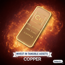 Unique Metals Collectible – .999 Pure Copper Bullion Bar 1 Pound