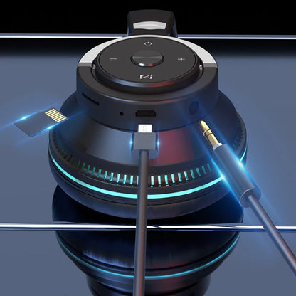 Bluetooth Headphones Head-mounted Noise Reduction Wireless Headset for Phones PC Gaming Headsets