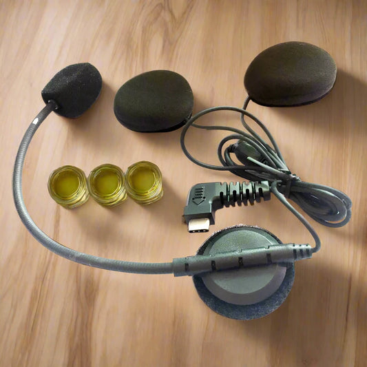 BT-S2NS Motorcycle Helmet Bluetooth Headset: Waterproof Intercom for Riders