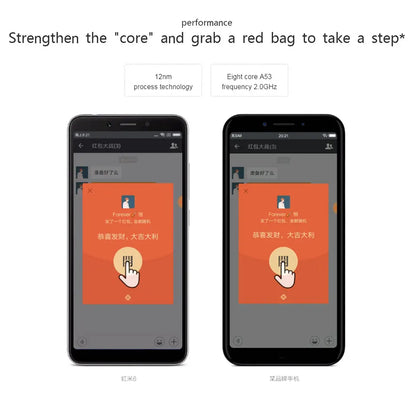 Smartphone Mobile Phone 5.45 Full Screen AI Face ing USED Phone