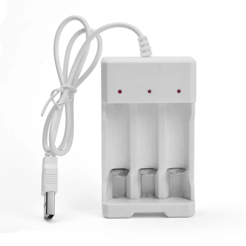 Universal USB Battery Charger for AA/AAA Rechargeable Batteries