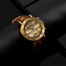 Fashion Women’s Leather Watch – Music Style Elegant Ladies Quartz Wristwatch Relogio Feminino