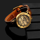 Fashion Women’s Leather Watch – Music Style Elegant Ladies Quartz Wristwatch Relogio Feminino