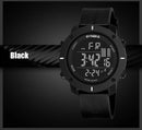 Rugged 50M Waterproof Digital Sport Watch – Military Shockproof Dive Watch