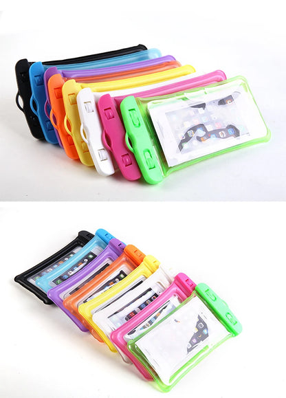 Universal Airbag Floating Waterproof Phone Pouch – Swim, Touchscreen, Underwater Protection!