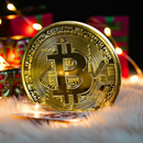 '-Plated Bitcoin Coin – 24K Shine