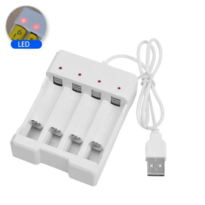 Universal USB Battery Charger for AA/AAA Rechargeable Batteries