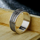 Black Retro Ring: Punk Gothic Handmade Unisex Jewelry Gift