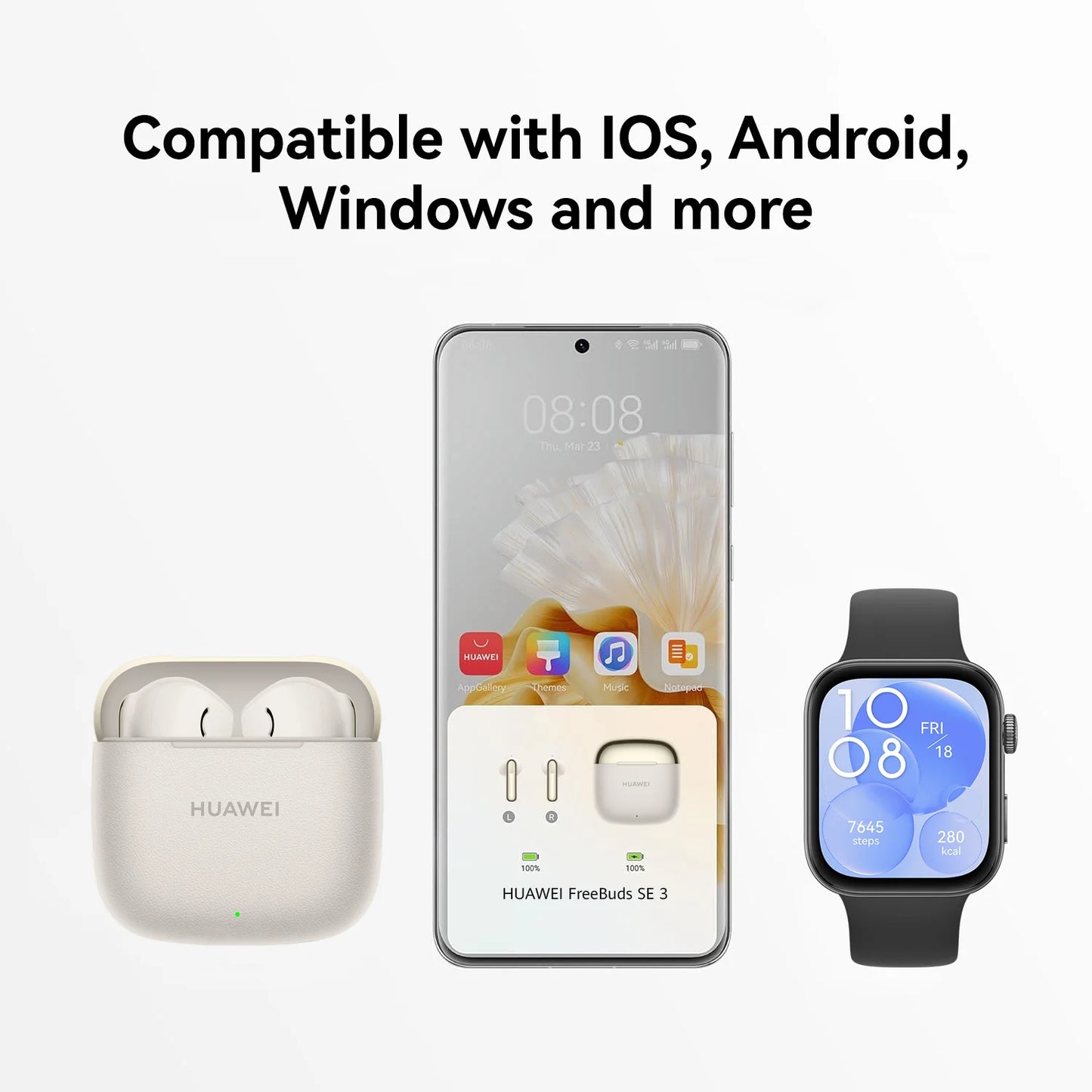 SE 3 - Global Version, Wireless Headphones with 42 Hours of Music Playback, Fast Charging, Bluetooth 5.4 Connection - iOS and Android Compatible