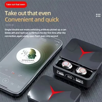 Original TWS M90 Wireless Headphones Gaming Earphone Bluetooth Earphones Sport Earbuds Music Headset