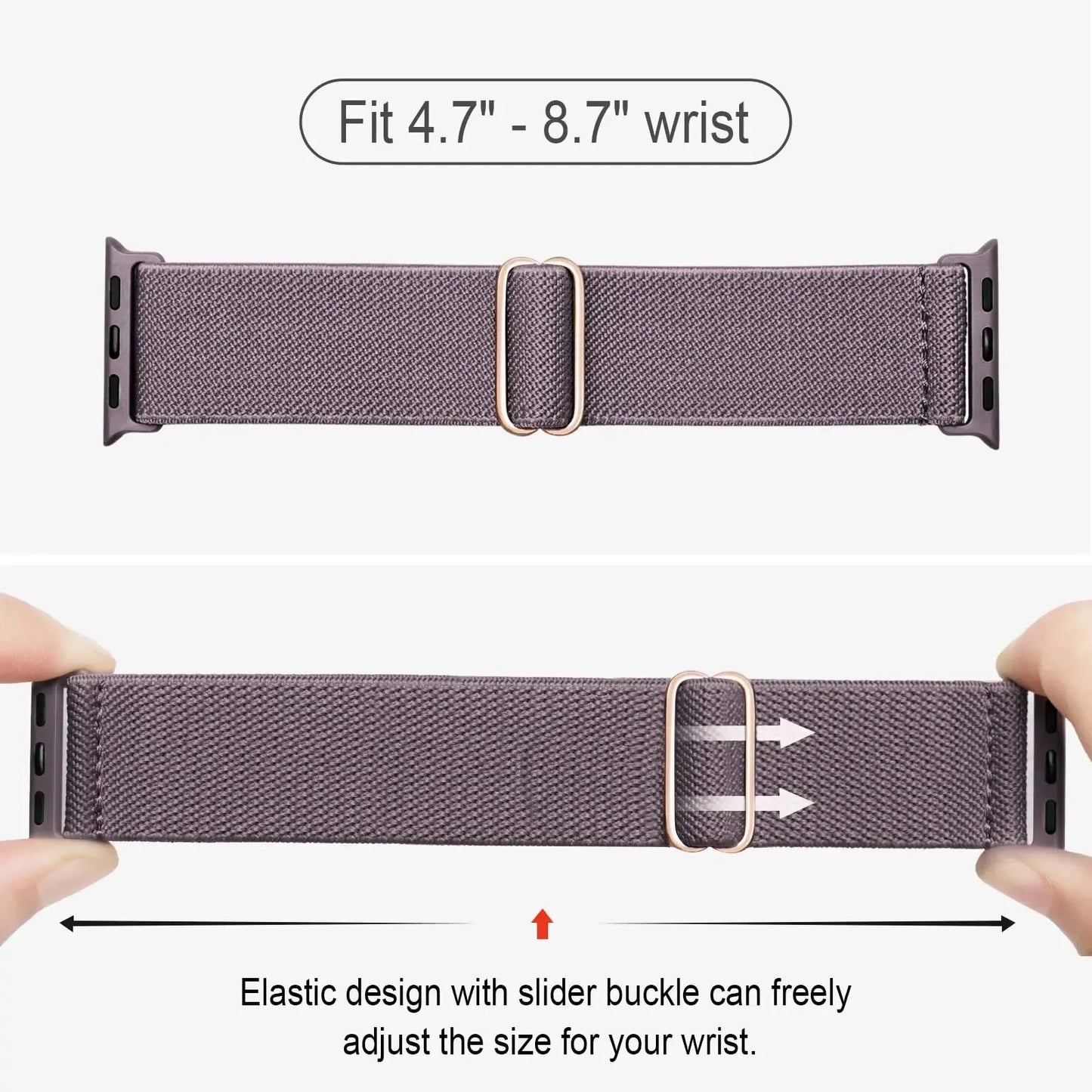 4 Packs Sport Watch Bands Compatible with Apple Watch Ultra 42/44/45/49mm38/40/41mm, Nylon Strap for IWatch Series 8/7/6/5/4/3/SE