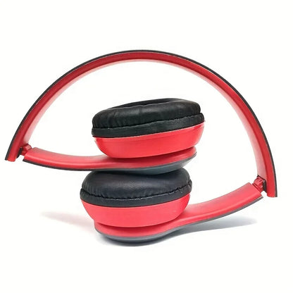P47 Bluetooth 5.0 Wireless Headphones: Foldable HiFi Stereo Bass with Mic & USB Adapter