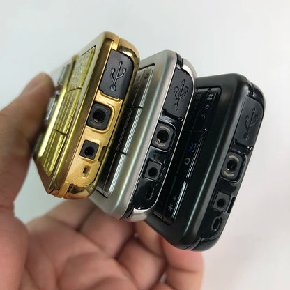 Original No-kia 6300 G.S.M 2G Mobile Phone - Classic 2007 Keyboard, Bluetooth, Used Cell Phone