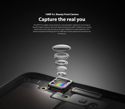 OP-PO F5 Smartphone - 16MP Camera, 4GB RAM, 32GB ROM, 3200mAh Battery, MediaTek MT6763T, Used Phone