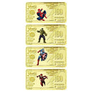 gold plated coin set, commemorative coin set, collectible gold coin, superhero collectible coin, gold souvenir coin, decorative medal coin, premium collectible coin, movie themed coin set, collector coin set, novelty gold coin, round commemorative coin, fan collectible medal, gold collectible medal, souvenir coin set, collectible medal coin