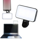 Pocket LED Selfie Ring Light – Clip-On Fill Light for Phone, iPad, Laptop & Photography