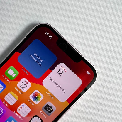 Original For iPhone 13 - 128GB/256GB/512GB, 5G LTE, Face ID, NFC, A15 Bionic Hexa-Core, 6.1'' Display, Dual 12MP Cameras, iOS Smartphone