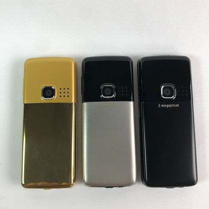 Original No-kia 6300 G.S.M 2G Mobile Phone - Classic 2007 Keyboard, Bluetooth, Used Cell Phone