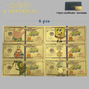 spongebob banknotes, spongebob gold banknote, cartoon collectible money, spongebob collectible, 24k gold banknote, spongebob gift, cartoon banknote collection, spongebob souvenir, gold plated cartoon banknote, spongebob fan gift, animation collectible, spongebob novelty money, cartoon memorabilia, spongebob collector item, cartoon gold banknote