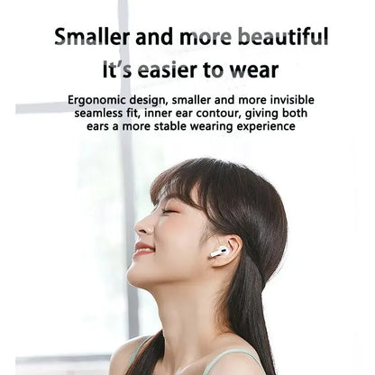 Pro4 TWS Bluetooth Earphones 9D Stereo Wireless Headphones InEar HiFi Earbuds HandsFree Headset With Microphone