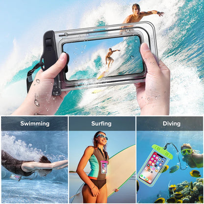 PVC Transparent Waterproof Phone Bag – Outdoor Diving, Swimming & Cartoon Case