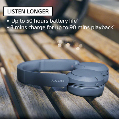 So-ny WH-CH520 Wireless Bluetooth Headphones - Noise Cancelling On-Ear with Microphone