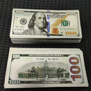 100 x $100 Dollar Bills – 24K Gold Foil Fake Money Banknotes (100 Pcs Set)