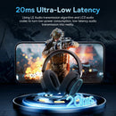 GH02 Wireless Gaming Headphones: Bluetooth 5.3 Over-Ear Headset with Mic & RGB