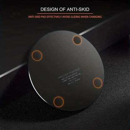 30W Wireless Charger Fast Charging Pad For iPhone 15/14/13/12 & Samsung S23/S22